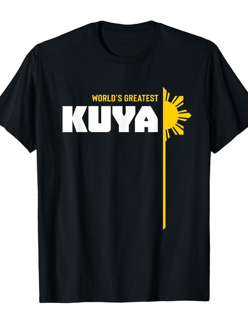 Men's Graphic T-Shirt Worlds Greatest Sunshine Rays With Bold Graphic Kuya