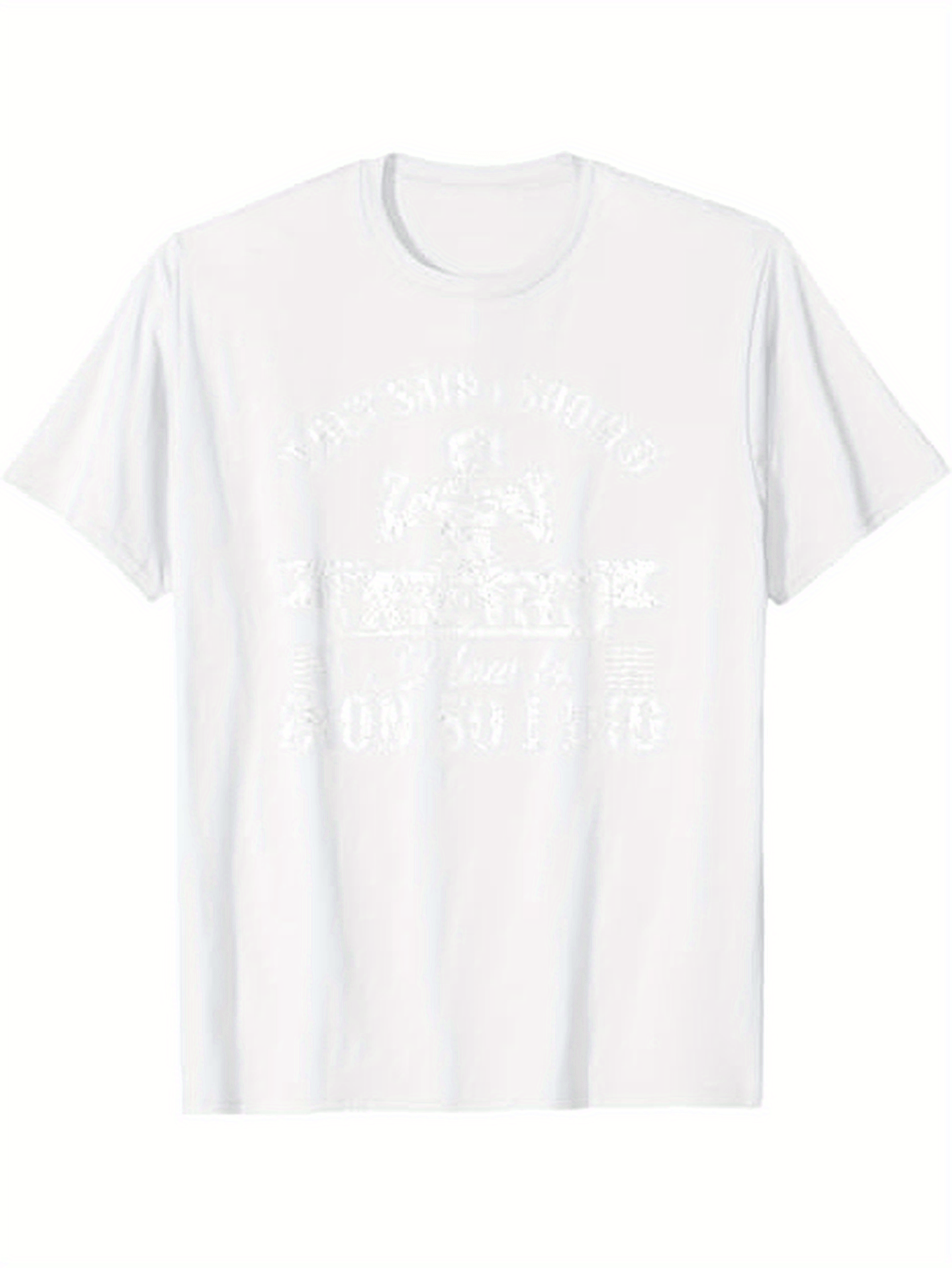 Men's Graphic T-Shirt They Said I Should Learn to Iron So I Did text