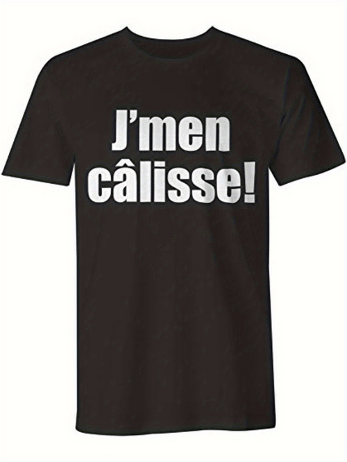 Men's Graphic T-Shirt Jmen calisse! text