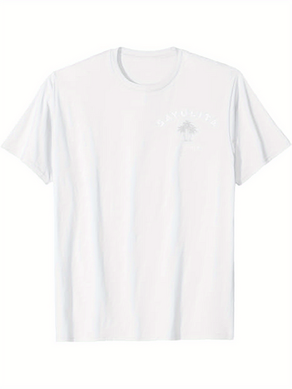 Men's Graphic T-Shirt Sayulita & Palm Tree Design