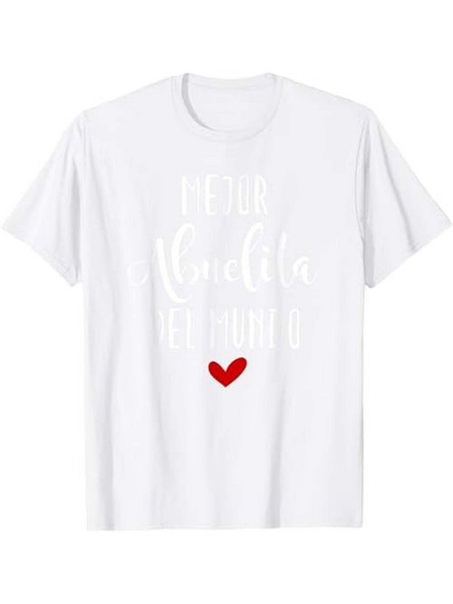 Men's Graphic T-Shirt Red Heart Among Handwritten Letters And Artistic Script Text
