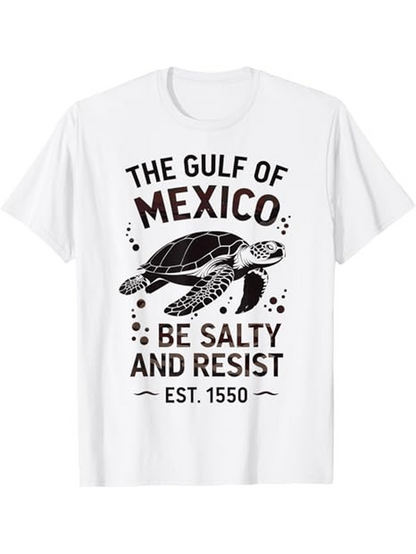 Men's Graphic T-Shirt Sea Turtle Swimming With Waves And Vintage Quote Graphic Turtle