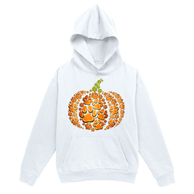 Men's Graphic Hoodie Autumn Harvest With Mushrooms Growing On Pumpkin