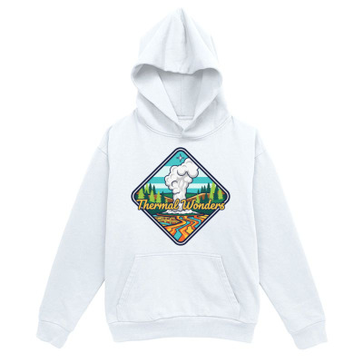 Men's Graphic Hoodie Mountain Adventure Patch With Forest Landscape River And Snowy Peaks Hoodie