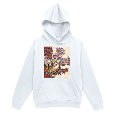 Men's Graphic Hoodie Autumn Leaves With Abstract Patterns And Decorative Elegant Foliage