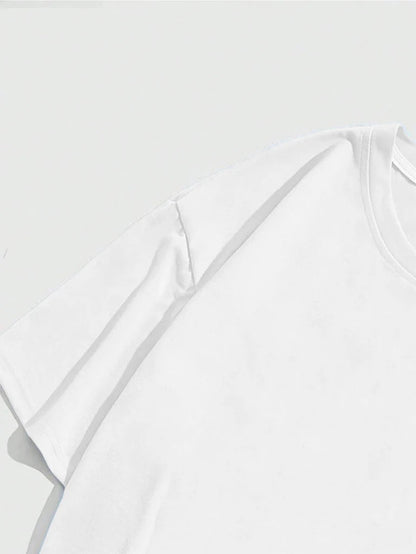 Men's Graphic T-Shirt Niagara Falls Blue Atmosphere Misty Waterfall Scenery Under Open Sky Falls